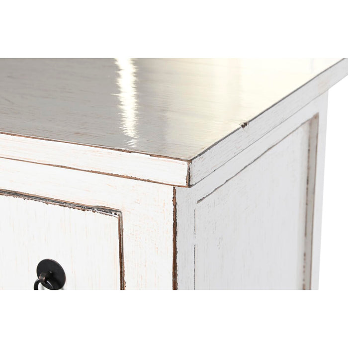 Dulap cu Sertare DKD Home Decor Alb Oriental Lăcuit 102 x 42 x 120 cm