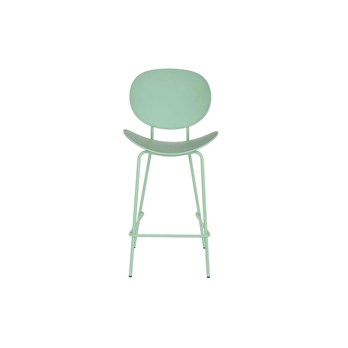 Taburet DKD Home Decor 52,5 x 49 x 104 cm Metal Verde polipropilenă