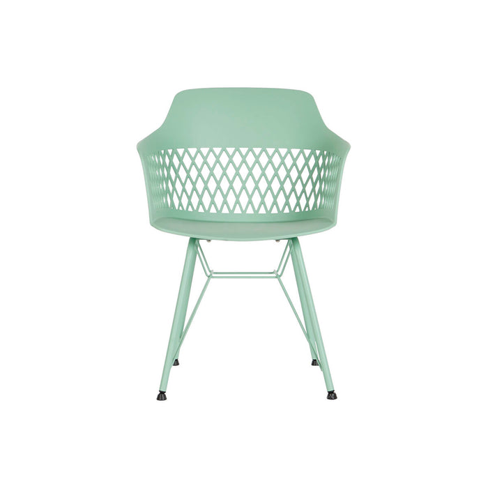Scaun de Sufragerie DKD Home Decor 57 x 57 x 80,5 cm Verde