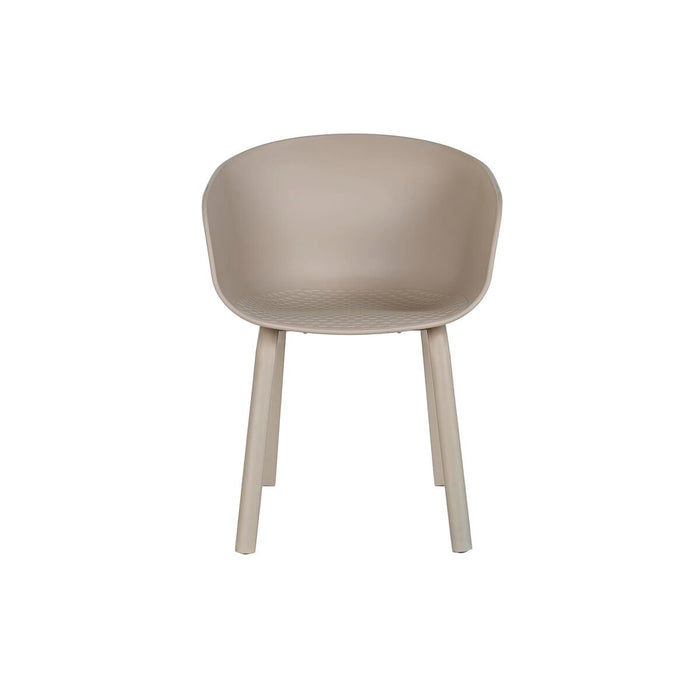 Scaun de Sufragerie DKD Home Decor Bej 58 x 56 x 78 cm
