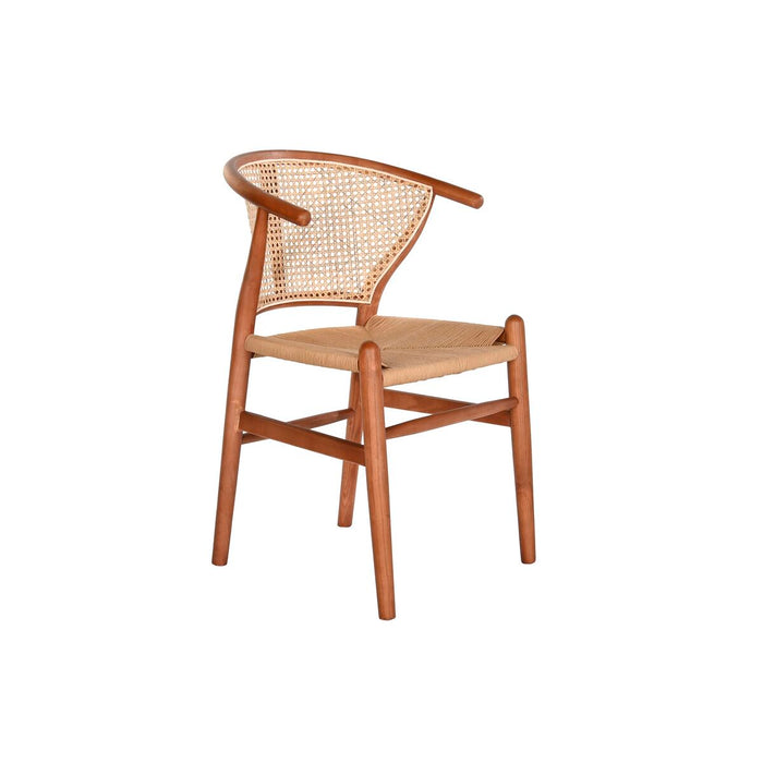 Scaun de Sufragerie DKD Home Decor 49 x 42 x 78 cm 57 x 48 x 80 cm Maro