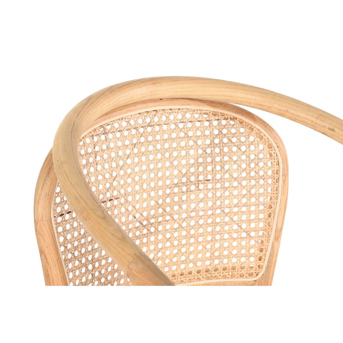 Scaun de Sufragerie DKD Home Decor Natural 53 x 54 x 80 cm