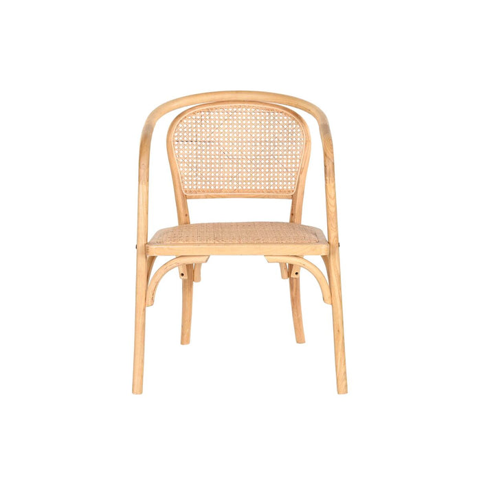 Scaun de Sufragerie DKD Home Decor Natural 53 x 54 x 80 cm