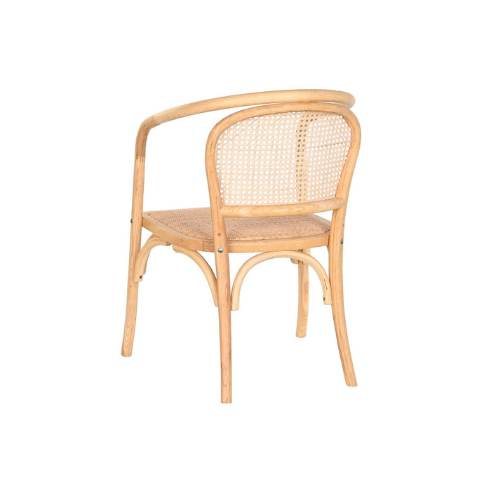 Scaun de Sufragerie DKD Home Decor Natural 53 x 54 x 80 cm