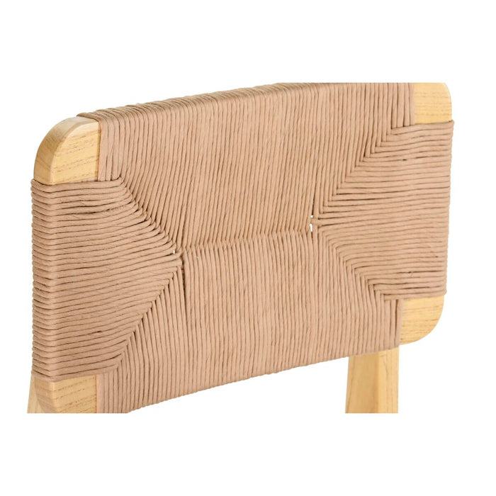 Scaun de Sufragerie DKD Home Decor Natural 42 x 41 x 80 cm 42 x 47 x 80 cm 42 x 50 x 81 cm