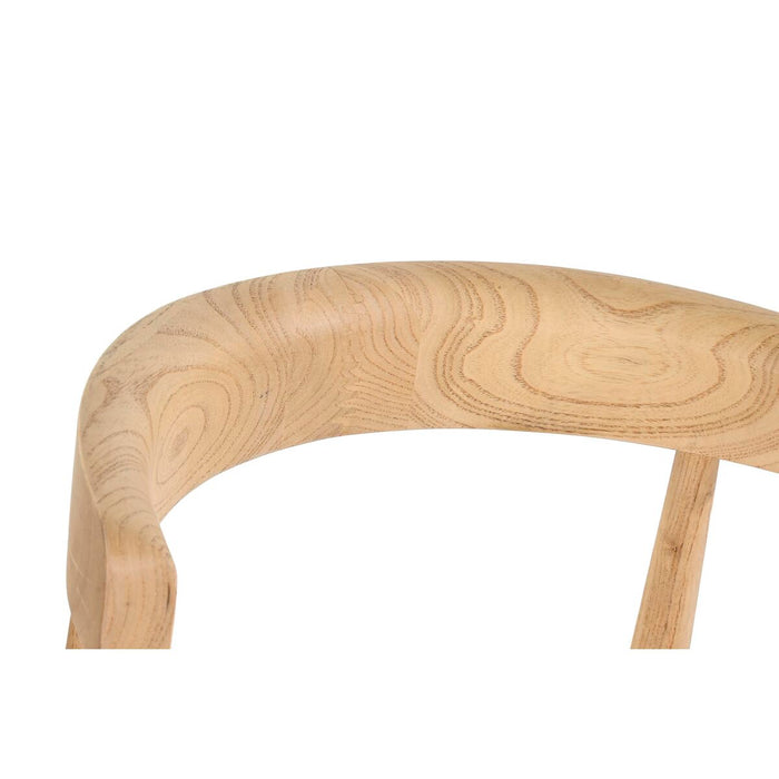 Scaun de Sufragerie DKD Home Decor Natural 55 x 46 x 80 cm