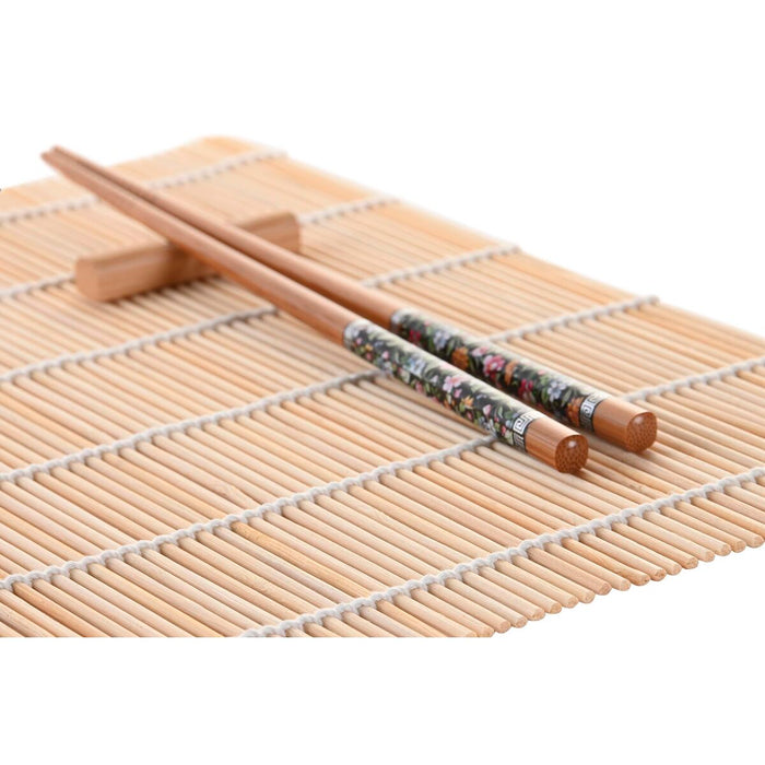 Set de Sushi DKD Home Decor 14,5 x 14,5 x 35 cm Gresie Oriental (16 Piese)