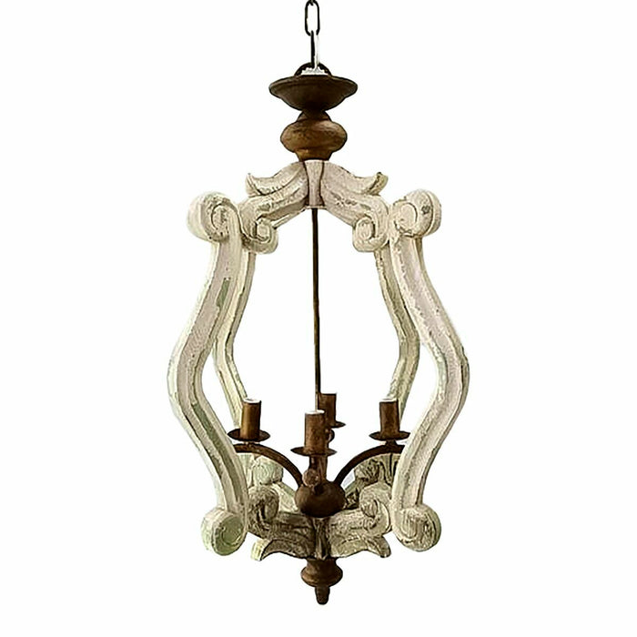 Lustră DKD Home Decor Metal Brad Vintage Finisaj învechit 33 x 33 x 68,5 cm 35 x 36 x 77,5 cm