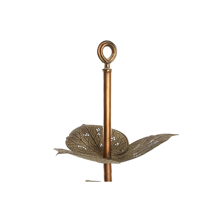 Fructieră DKD Home Decor Auriu* Metal 42 x 42 x 80 cm
