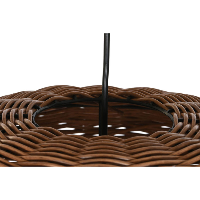 Lustră DKD Home Decor 48 x 48 x 31 cm Maro Ratan 50 W