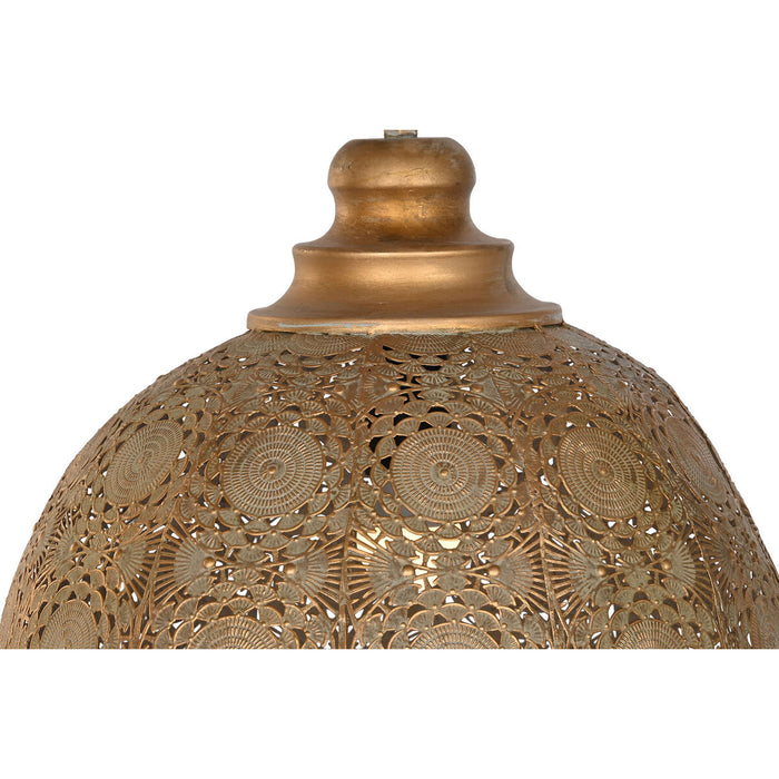 Lustră DKD Home Decor 38 x 38 x 33 cm Auriu* Metal 50 W 36 x 36 x 33 cm