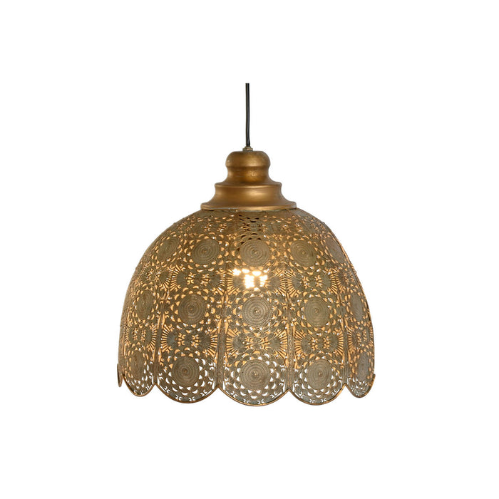 Lustră DKD Home Decor 38 x 38 x 33 cm Auriu* Metal 50 W 36 x 36 x 33 cm