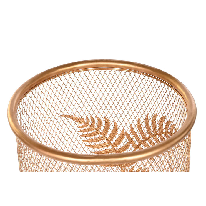 Lampă de masă DKD Home Decor Auriu* Metal Maro 220 V 50 W Pin (32 x 32 x 90 cm)