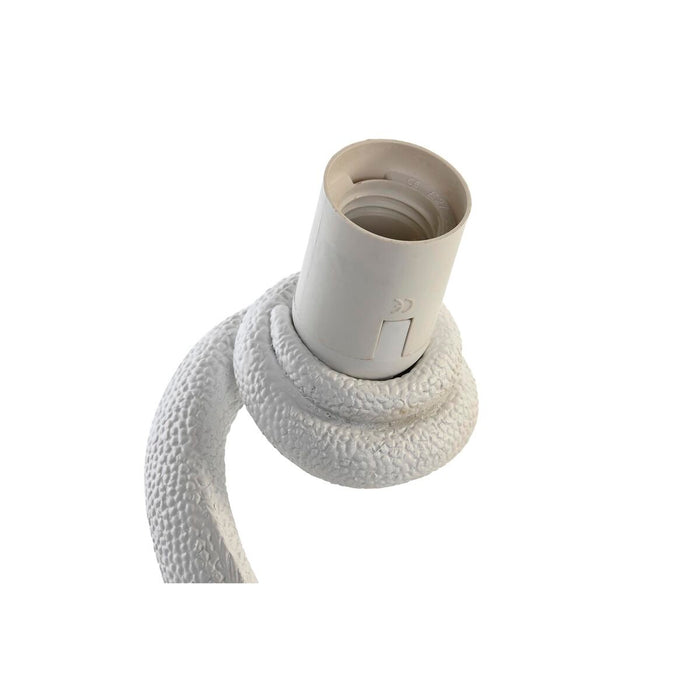 Lampă de Perete DKD Home Decor Alb Rășină 50 W Modern Iguană Şopârlă 220 V 14 x 22 x 31 cm 31 x 14 x 22 cm