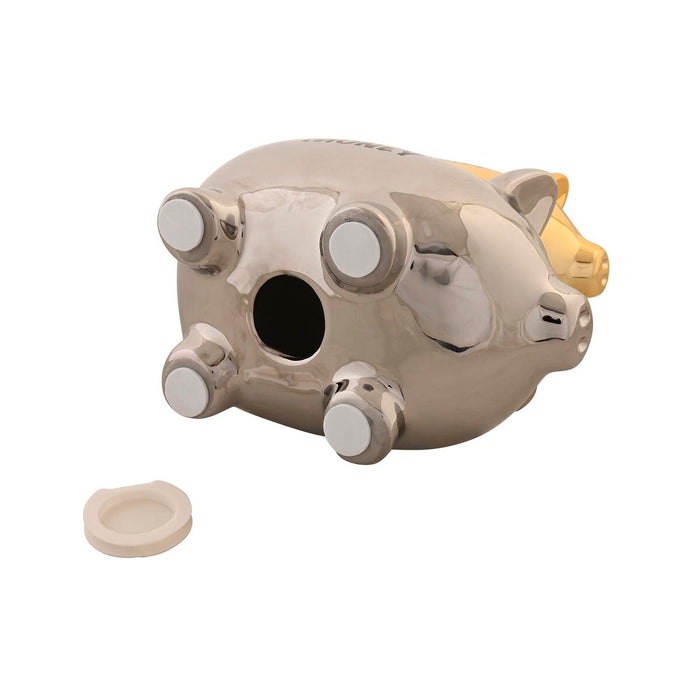 Pușculiță DKD Home Decor Dolomite Infantil Modern Porc 17 x 12 x 18,5 cm