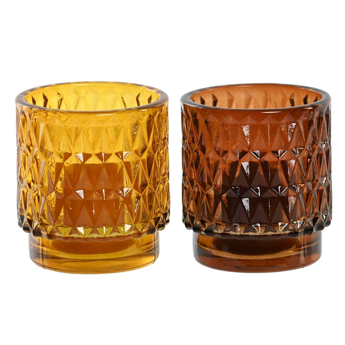 Set de Lumânări DKD Home Decor 36 g Urban (2 Unități) (12 Unități)