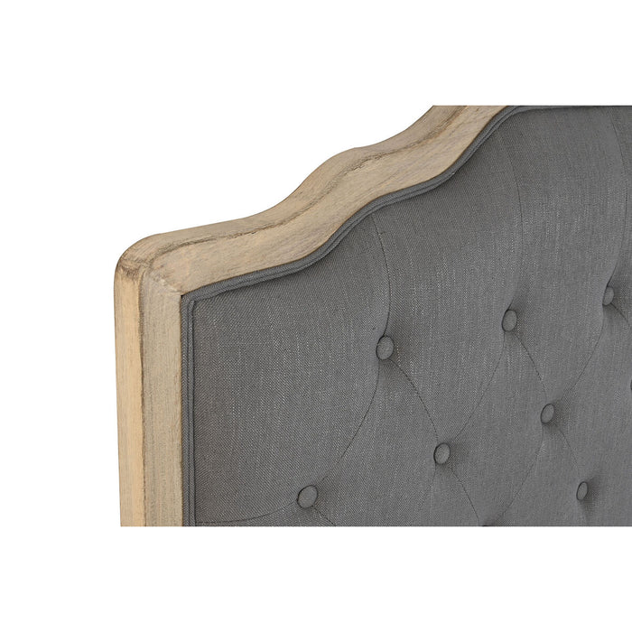 Tăblie de Pat DKD Home Decor Gri închis Dub 180 x 10 x 120 cm