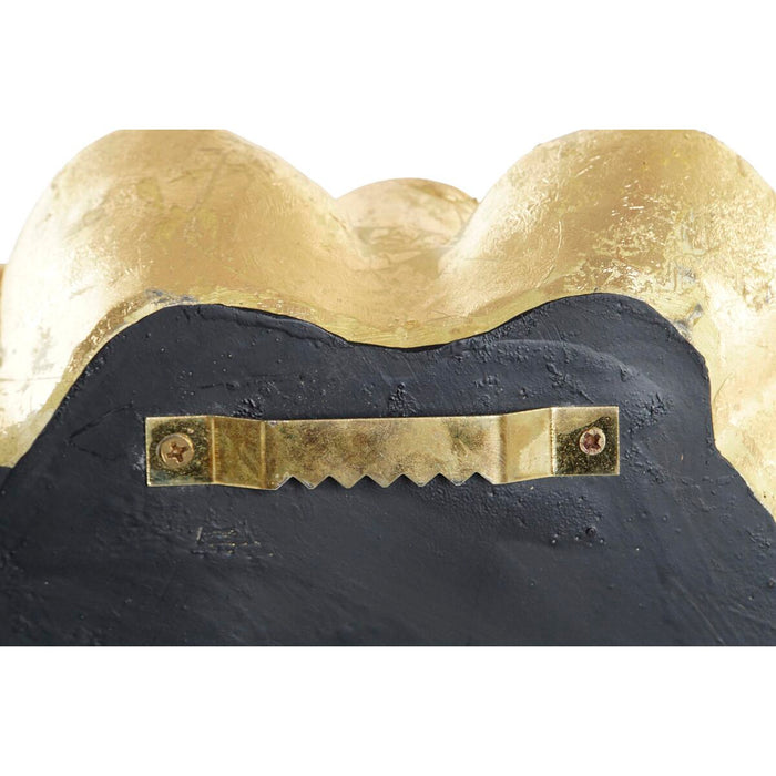 Decorațiune de Perete DKD Home Decor Auriu* Floare 23 x 6 x 23 cm