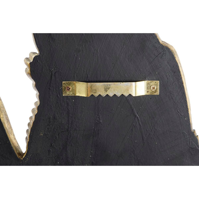 Decorațiune de Perete DKD Home Decor 25 x 3 x 38 cm Auriu* Pește