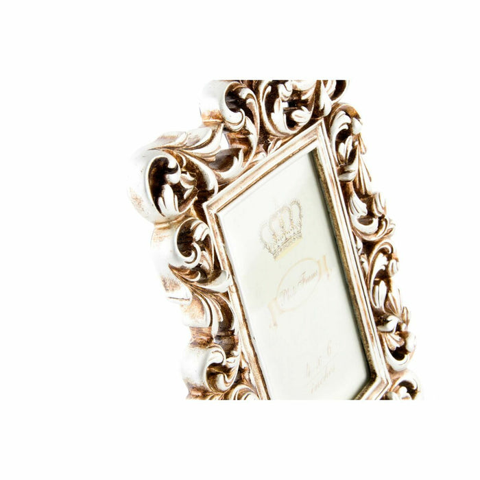 Ramă Foto DKD Home Decor 18 x 2 x 25 cm Auriu* Rășină Shabby Chic