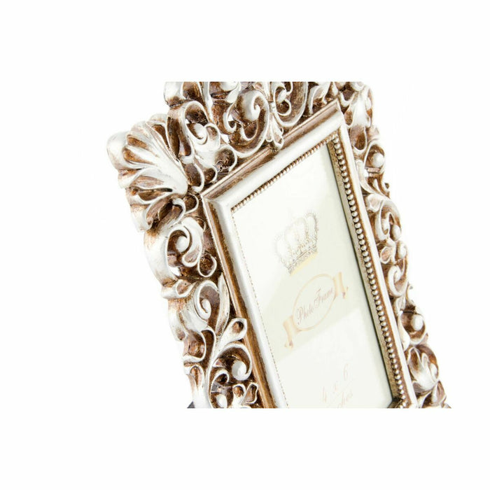 Ramă Foto DKD Home Decor 18 x 2 x 25 cm Auriu* Rășină Shabby Chic