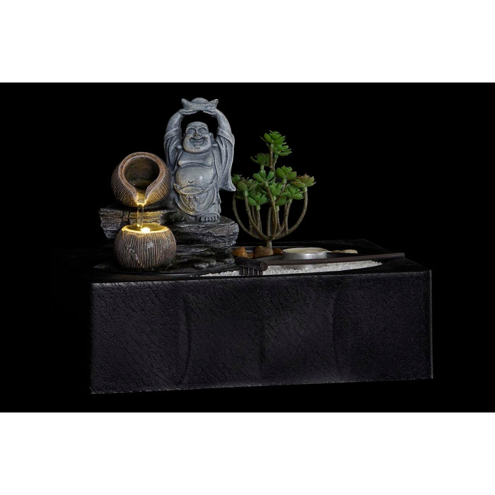 Kašna DKD Home Decor Buda Rășină Oriental 29 x 21 x 23 cm (2 Unități)