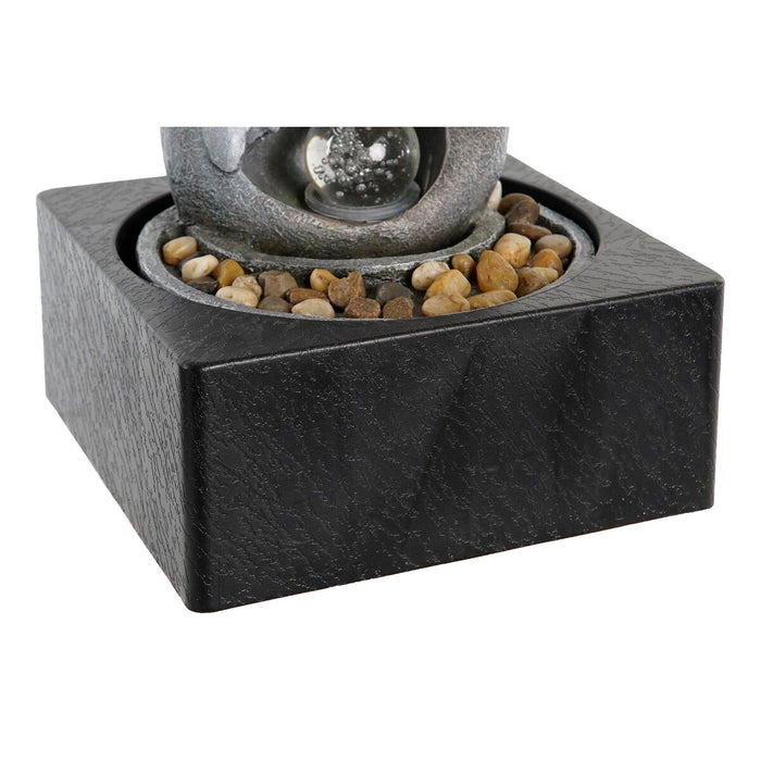 Fântână de Grădină DKD Home Decor Buda Rășină 18 x 18 x 24 cm Oriental (2 Unități)