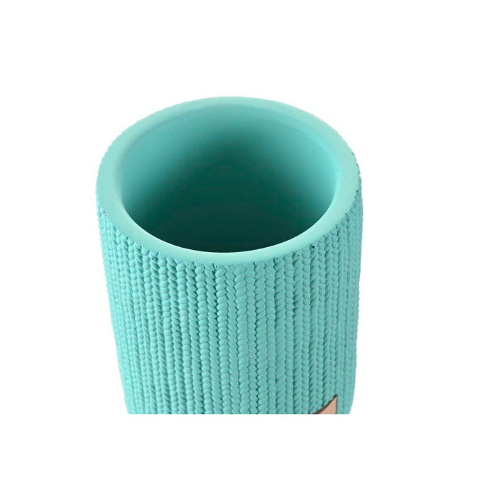 Pahar DKD Home Decor Цимент Verde 8 x 8 x 10 cm