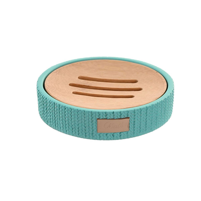 Săpunieră DKD Home Decor 11 x 11 x 2,5 cm Цимент Verde