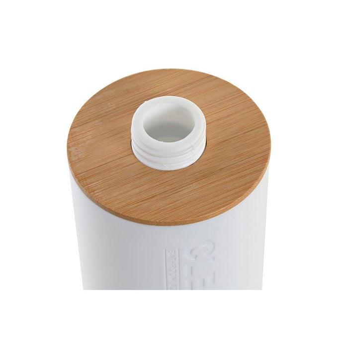 Dozator de Săpun DKD Home Decor 7 x 9 x 15,5 cm Natural Alb polipropilenă