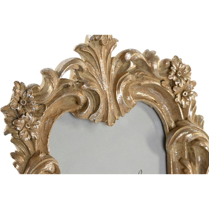 Ramă Foto DKD Home Decor 16 x 2,6 x 23 cm Auriu* Rășină