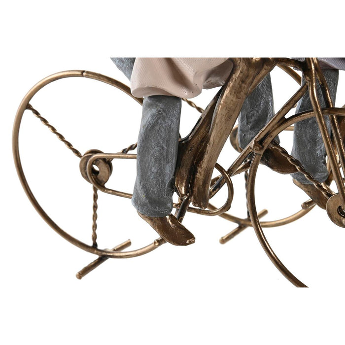 Figură Decorativă DKD Home Decor 24,5 x 10 x 25,5 cm Multicolor Partener (2 Unități)