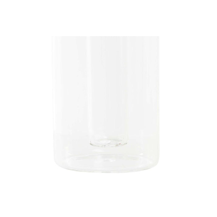 Dispenser pentru Ulei DKD Home Decor 9 x 6,5 x 21,5 cm Transparent Plută 500 ml Sticlă borosilicată
