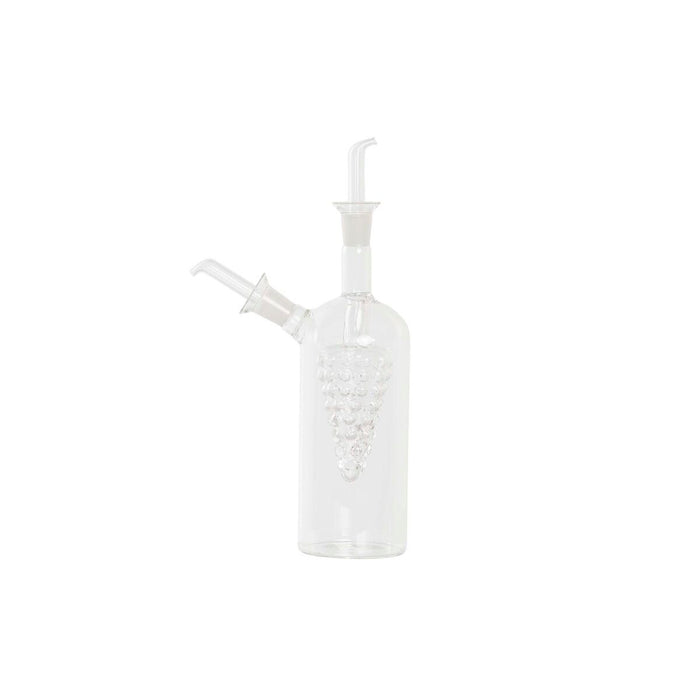 Set de ulei și oțet DKD Home Decor 13 x 6,5 x 25 cm Transparent 500 ml Sticlă borosilicată