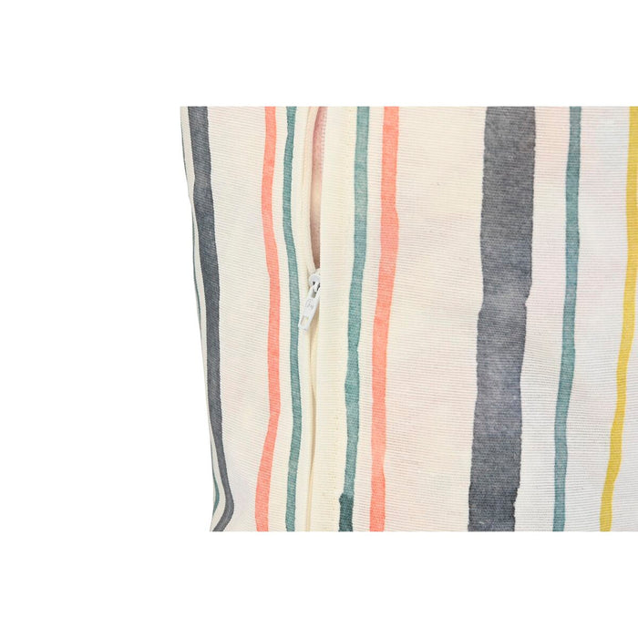 Pernă DKD Home Decor Podea Multicolor Aluminiu Dungi 120 x 80 x 16 cm