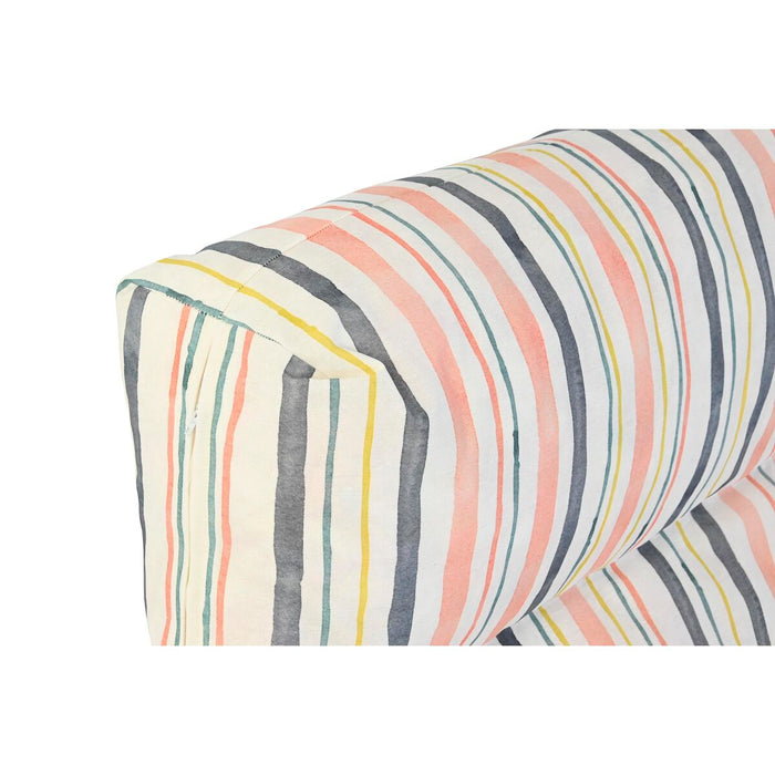 Pernă DKD Home Decor Podea Multicolor Aluminiu Dungi 120 x 80 x 16 cm