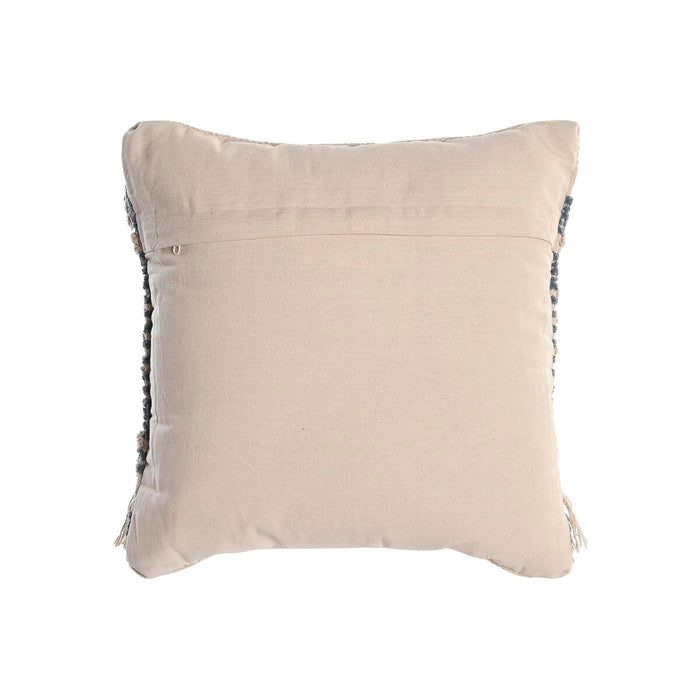 Pernă DKD Home Decor Albastru 45 x 10 x 45 cm Alb Boho