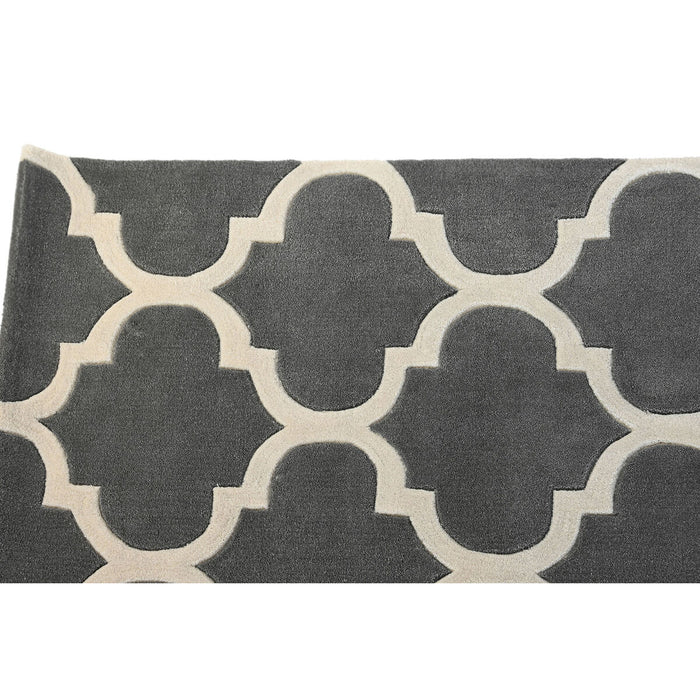 Covor DKD Home Decor 160 x 230 x 2 cm Gri Poliester Etnic
