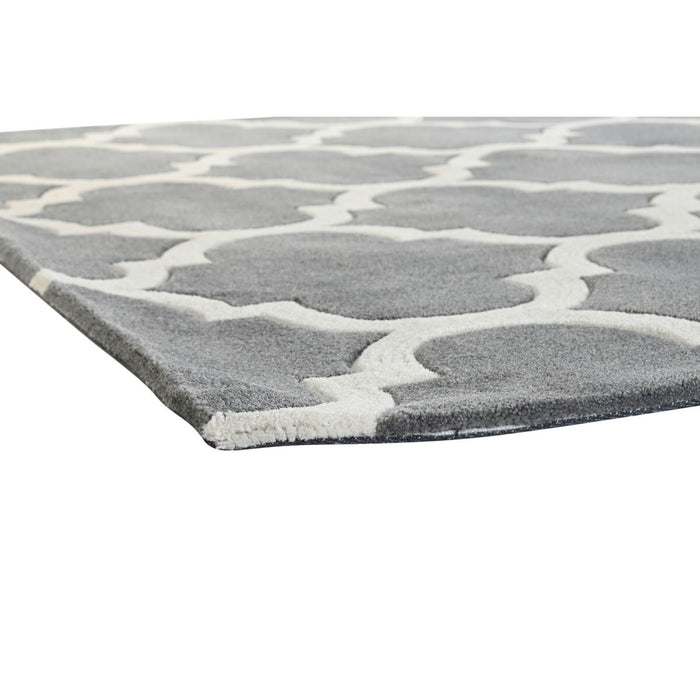 Covor DKD Home Decor 160 x 230 x 2 cm Gri Poliester Etnic