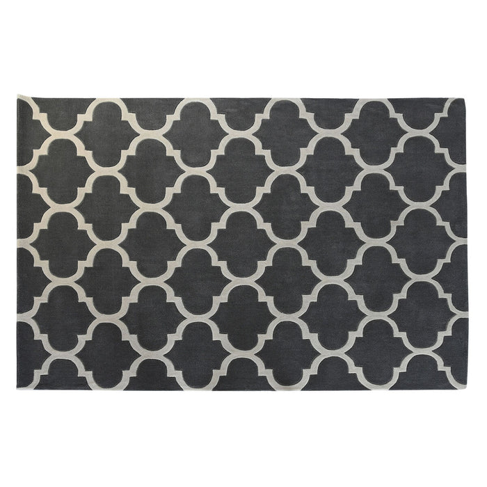 Covor DKD Home Decor 160 x 230 x 2 cm Gri Poliester Etnic