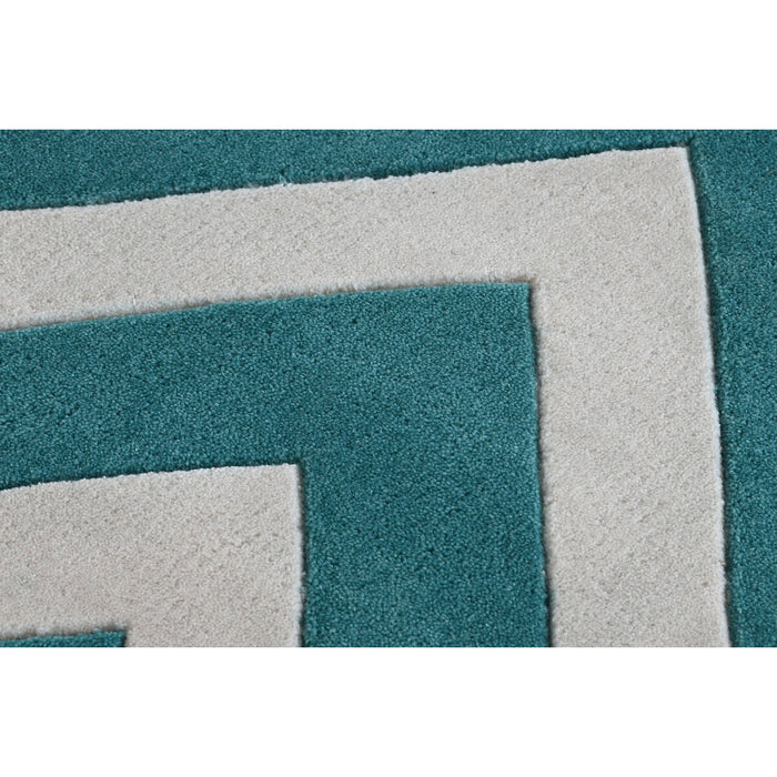 Covor DKD Home Decor 160 x 230 x 2 cm Poliester Zig-Zag Bicolor