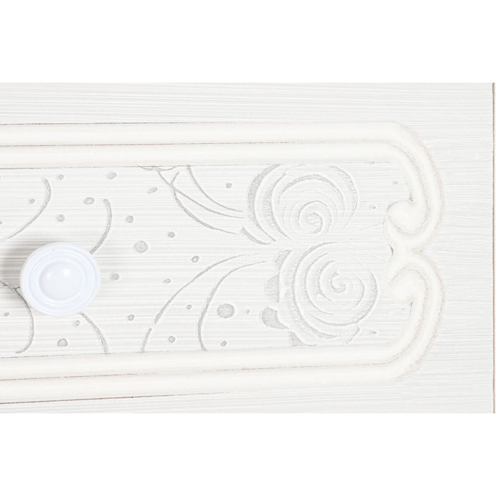 Dulap cu Sertare DKD Home Decor Gri Lemn Alb Romantic Lemn MDF (80 x 42 x 105 cm)