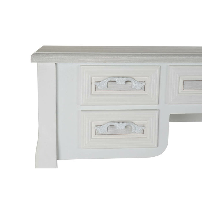 Birou DKD Home Decor Lemn Alb Lemn MDF (90 x 40 x 78 cm)