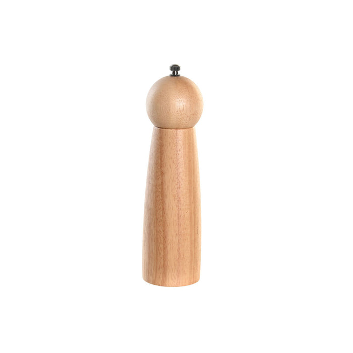 Râșniță de piper DKD Home Decor 6 x 6 x 21 cm Natural Oțel inoxidabil Bambus