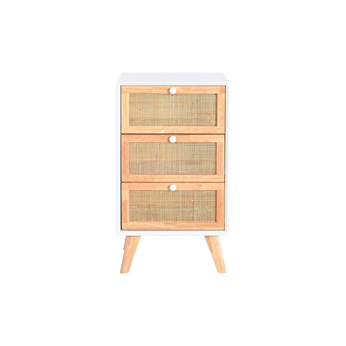 Dulap cu Sertare DKD Home Decor Lemn de paulownia Alb 40 x 30 x 72 cm