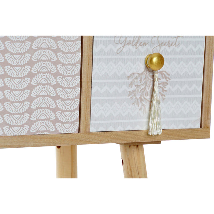 Consolă DKD Home Decor 80 x 32 x 80 cm Natural Lemn de paulownia