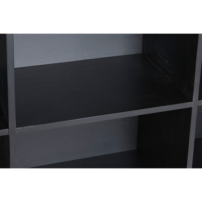 Servantă DKD Home Decor Maro Negru Pin Lemn Reciclat 182 x 50 x 107