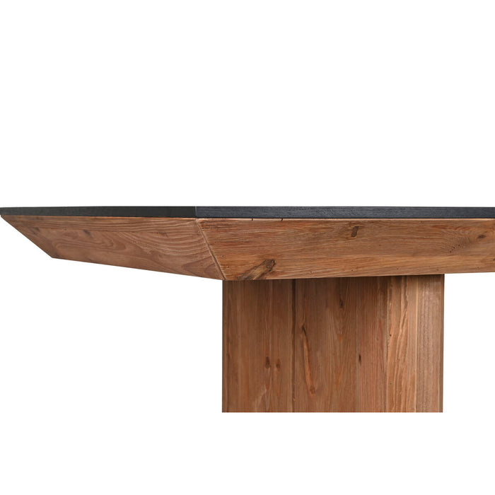 Masă de Sufragerie DKD Home Decor Maro Negru Pin 240 x 100 x 76 cm