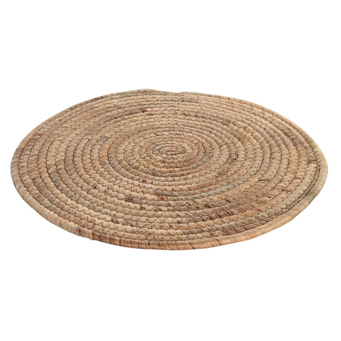Suport Protecție pentru Masă DKD Home Decor Natural Iarbă de mare 35 x 35 x 1 cm