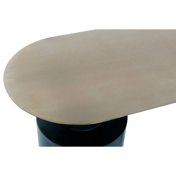 Masa laterală DKD Home Decor 107 x 36 x 78 cm Negru Auriu* Fier